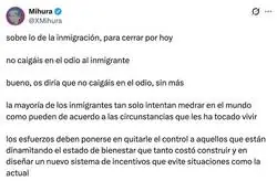 Los inmigrantes no tienen la culpa, todos har&iacute;amos lo mismo