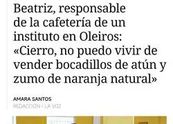 Los chavales: &ldquo;Bea, &iquest;un Monster?&rdquo; Beatriz: &ldquo;Cierro.&rdquo;