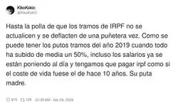 Mi sueldo sube un 2% y Hacienda: bienvenido al tramo premium, rey