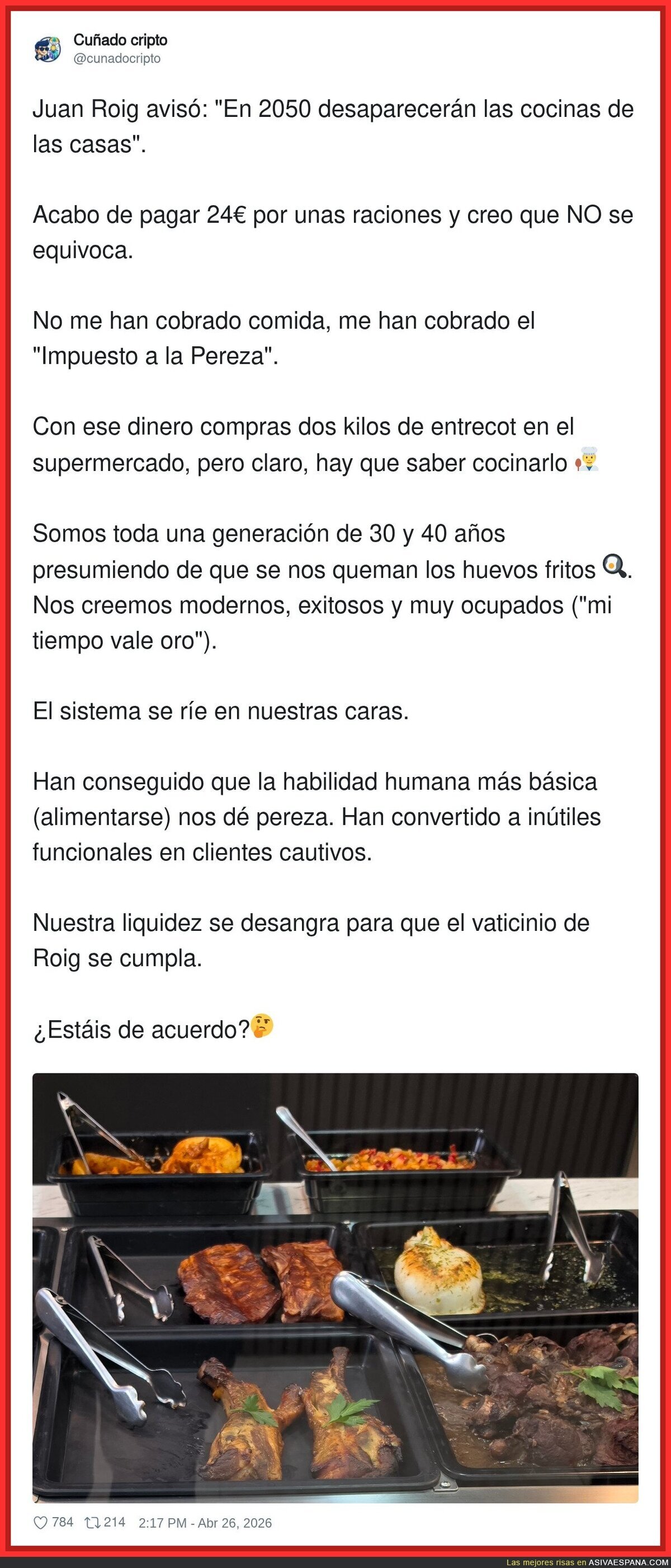 Nos quieren hacer creer: Me he gastado 24&euro; en no manchar una sart&eacute;n y encima me siento productivo