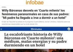 Willy B&aacute;rcenas encuentra su sitio en Cuarto Milenio, foro de los fen&oacute;menos para anormales