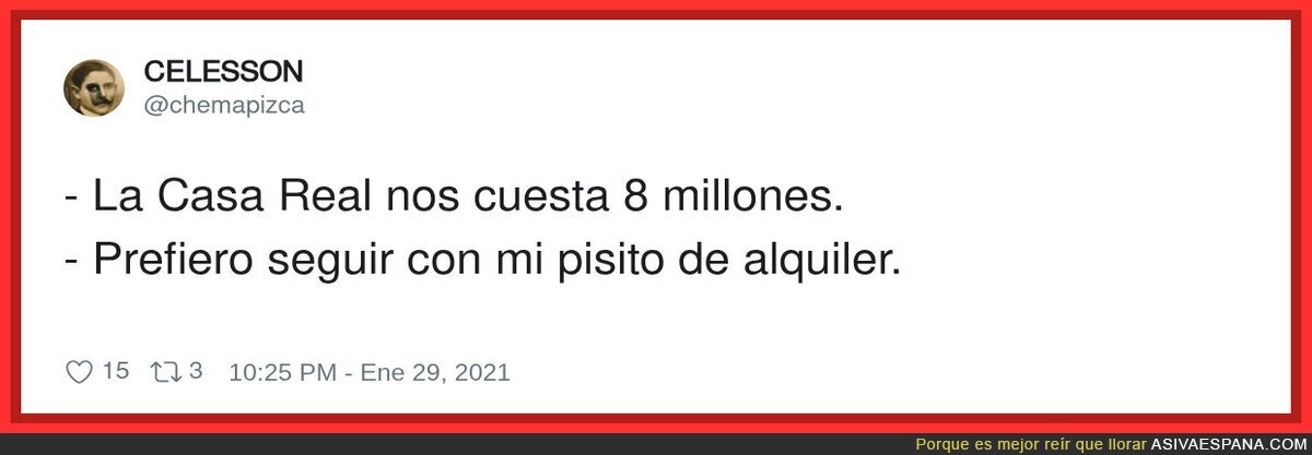 Un poco caro