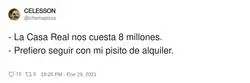 Un poco caro