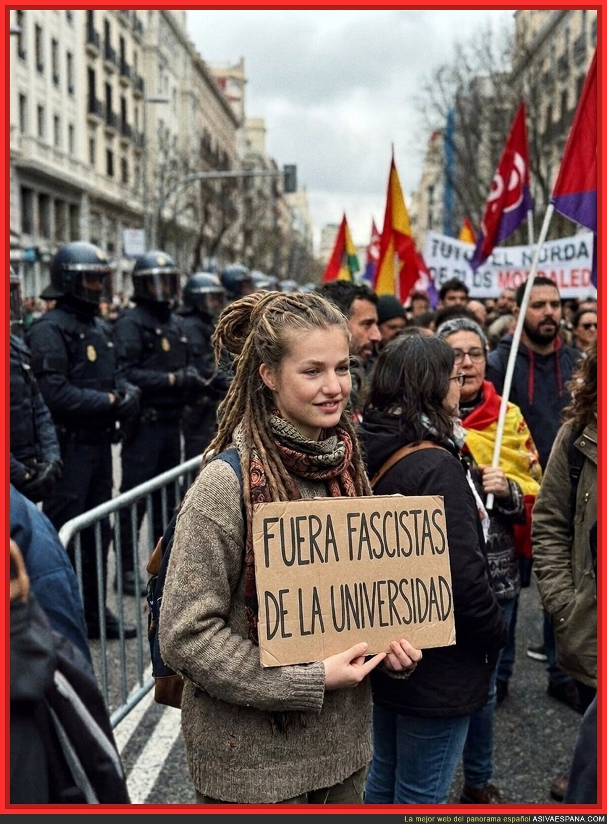 Leonor dentro de unos a&ntilde;os tras su paso por la uni
