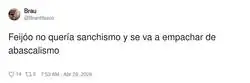 Cambiar &ldquo;sanchismo&rdquo; por &ldquo;abascalismo&rdquo;