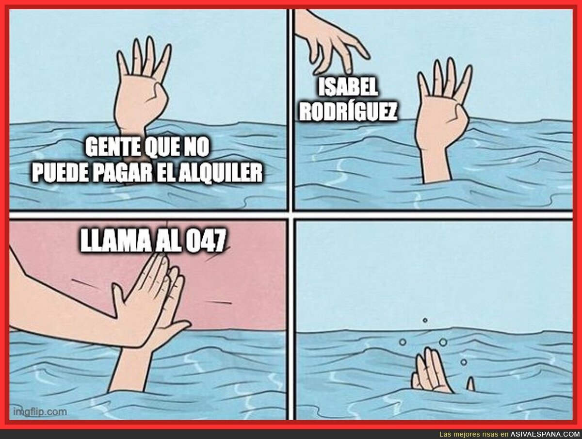 "Ofrezco, como ministra de Vivienda, a todas estas personas el tel&eacute;fono 047 para asistirles en sus dudas y asesorarles en caso de que el asunto este judicializado"