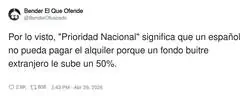 &ldquo;Prioridad nacional&rdquo;: primero cobra el fondo buitre, luego ya si eso respiras
