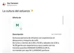 La cultura del esfuerzo
