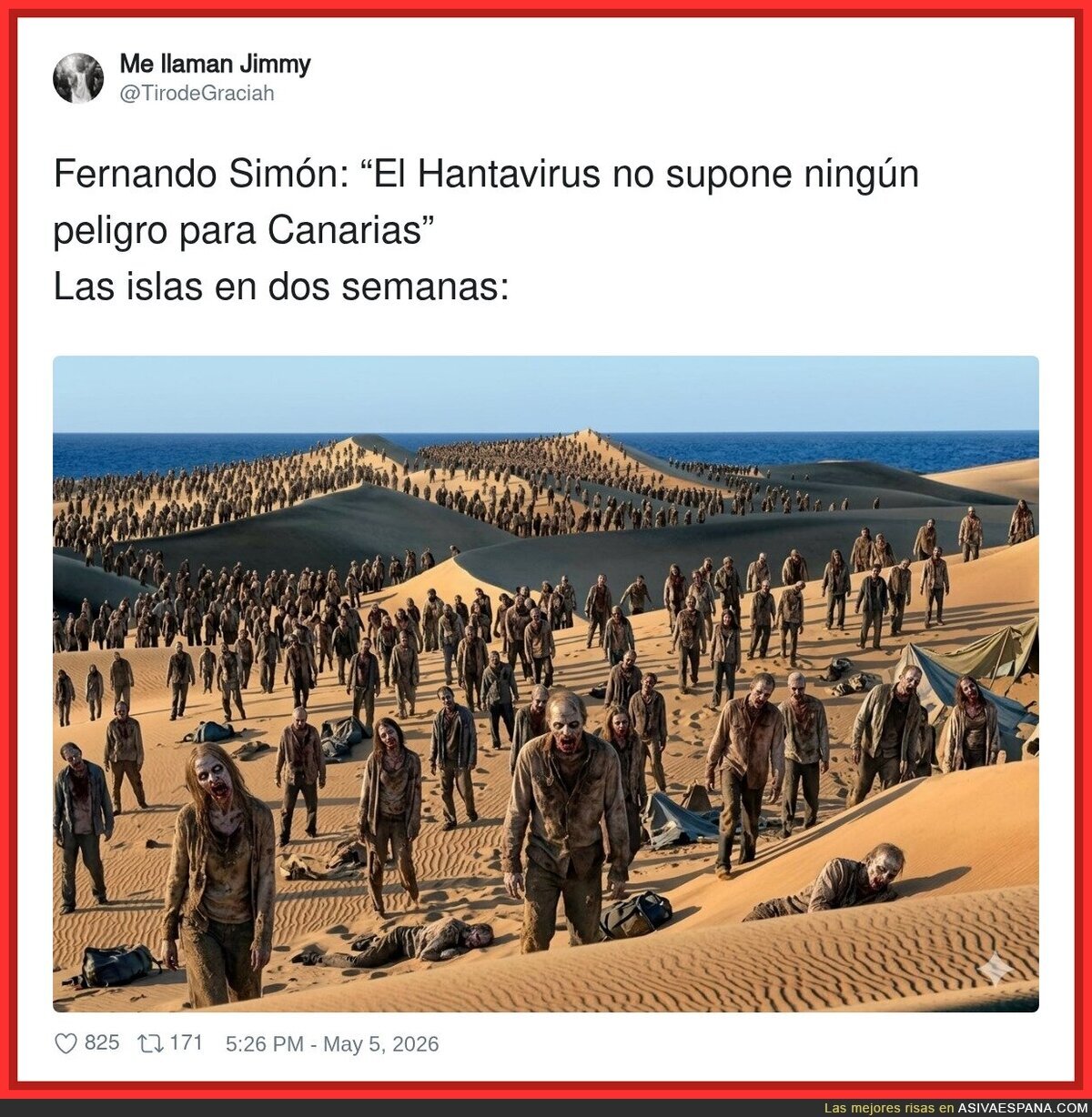Se viene. Otra vez