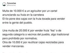 Y luego otros vendiendo mangos en Gran V&iacute;a