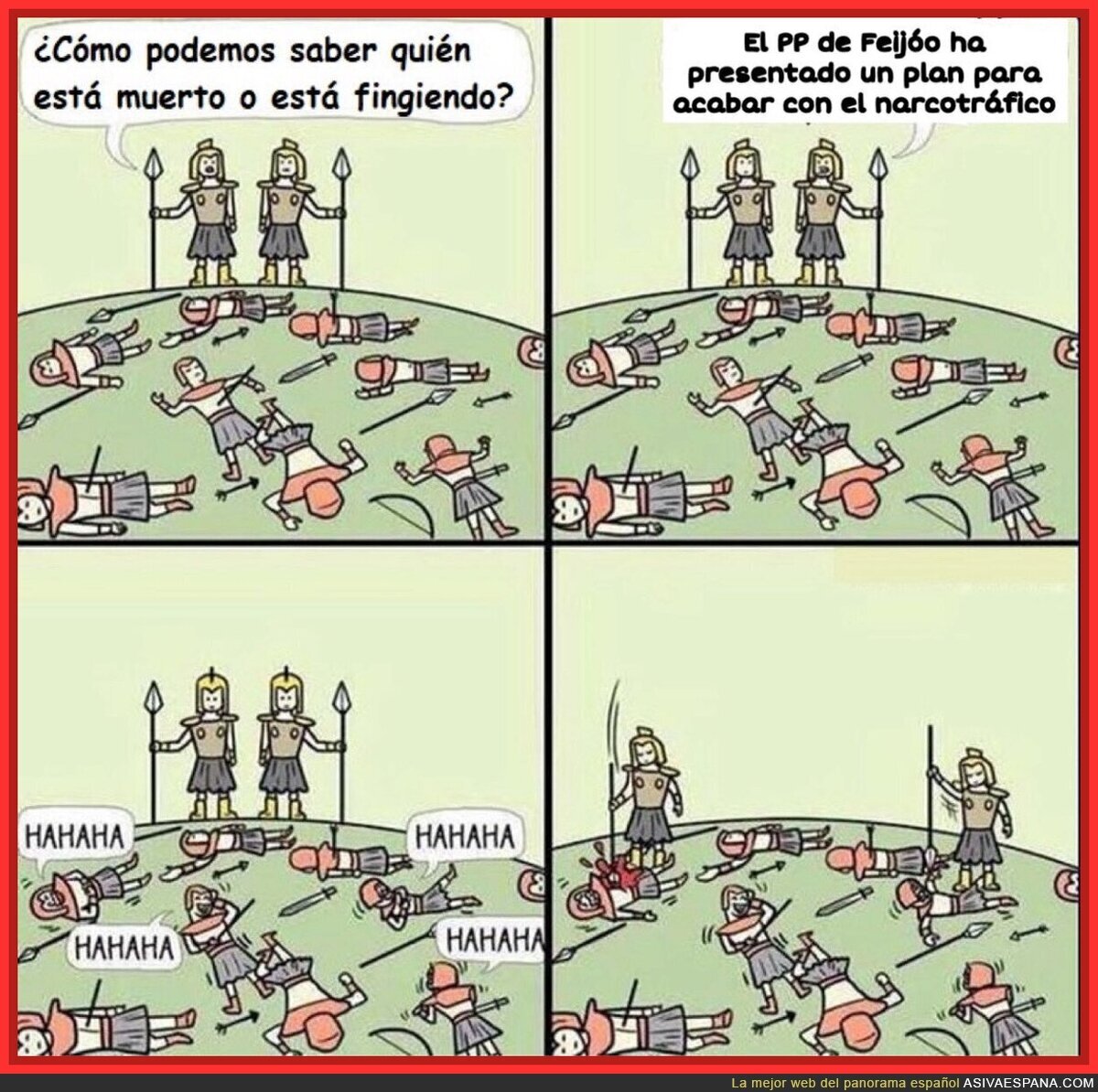 Y la mayor&iacute;a murieron de la risa