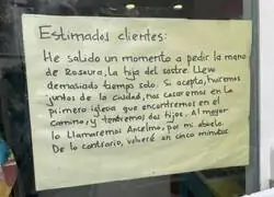 O vuelvo en 5 minutos o de boda con dos cr&iacute;os