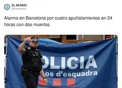 Barcelona es ya el Bronx
