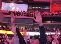 Est&aacute;n celebrando misas en el Metropolitano. Esto est&aacute; ocurriendo ahora mismo