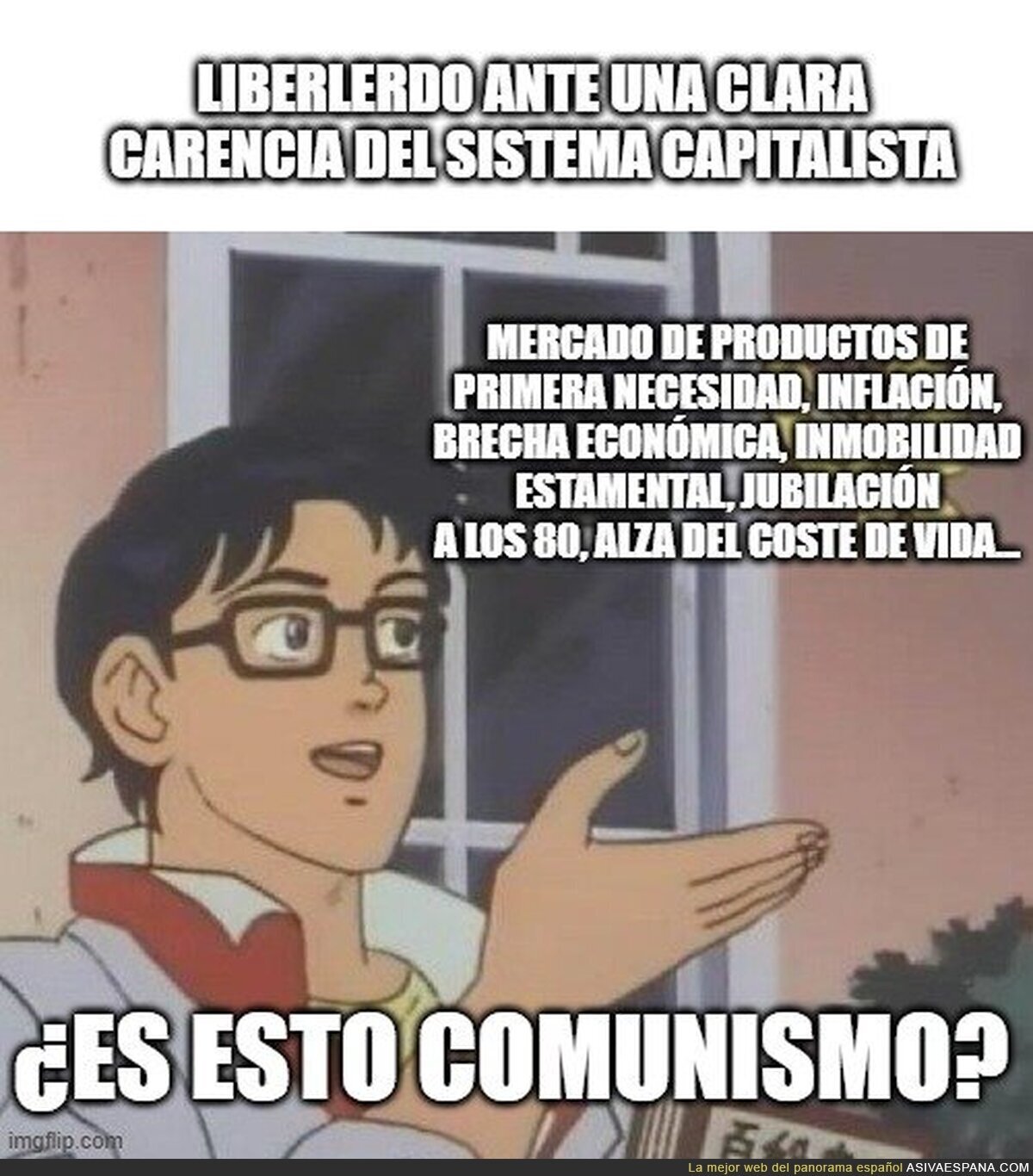 Lo mismo con el mercado de la vivienda