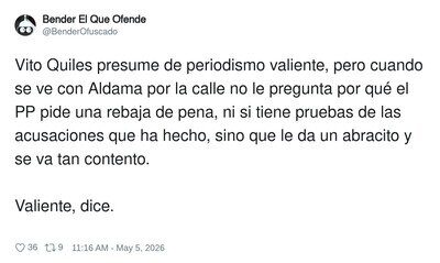 Periodismo valiente: preguntas inc&oacute;modas en plat&oacute;, abracito en la calle y a casa