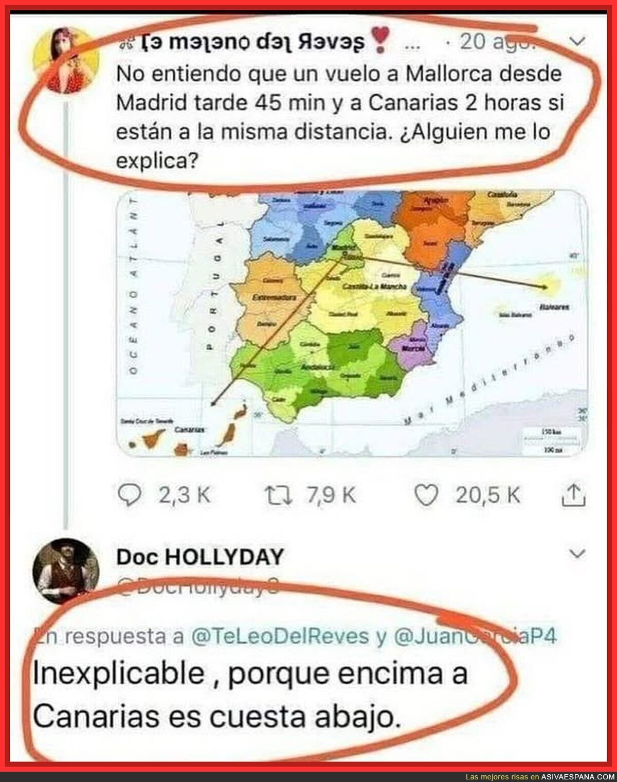 La geograf&iacute;a seg&uacute;n mi primo: