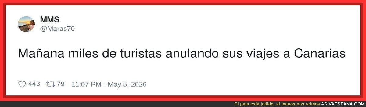 Canarias, nueva zona cero