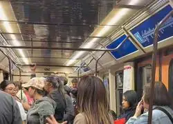 Imagina comerte una hora de metro al curro, para ganar un sueldo de 1.200 euros y encima tener que aguantar a esta tarada