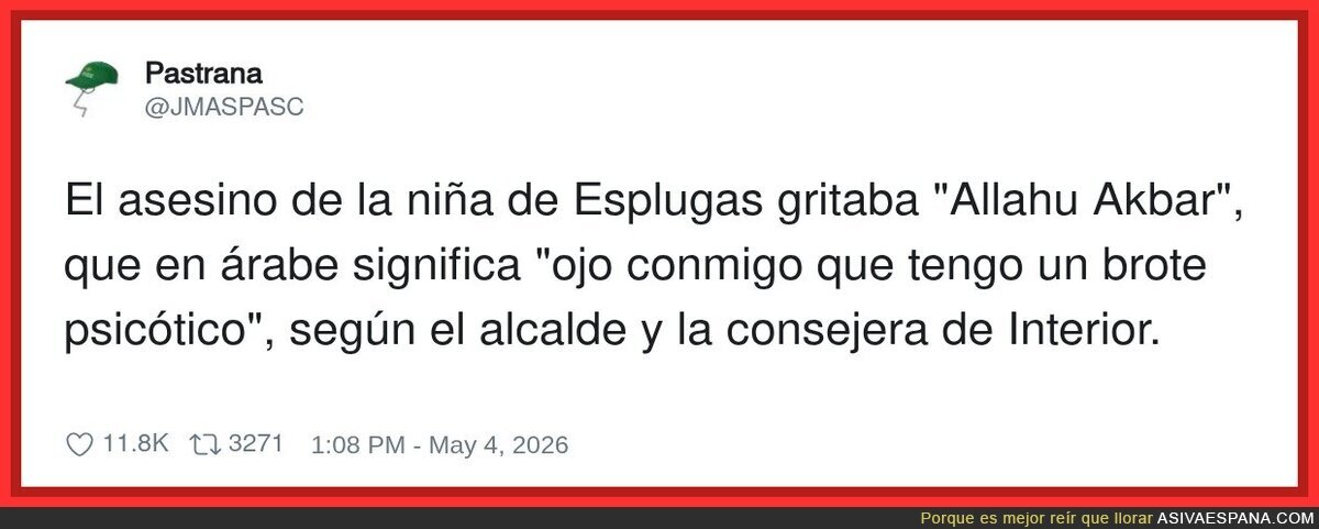 La versi&oacute;n del alcalde y la consejera de Interior, un brote psic&oacute;tico
