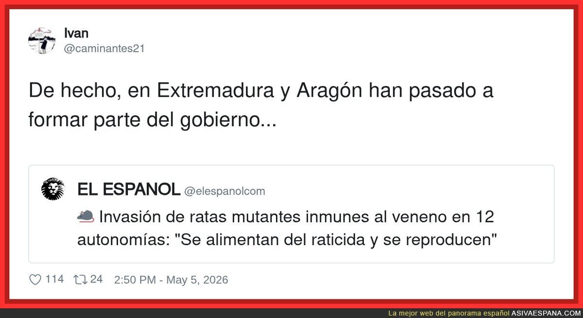 Se alimentan del veneno y encima se reproducen