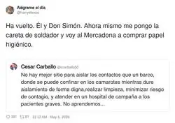 C&eacute;sar Carballo ha hablado, estamos jodidos