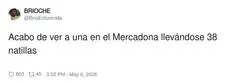 Ya llegaron los primeros tontos abasteci&eacute;ndose
