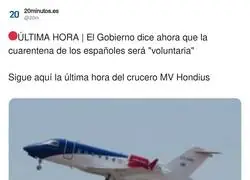 Qu&eacute; gran idea, cuarentena voluntaria