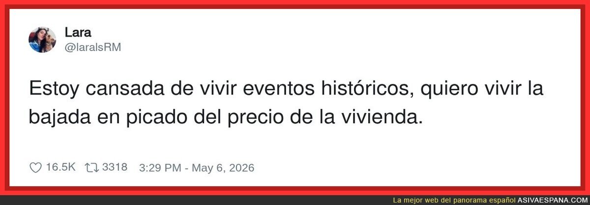 Que nos den un evento hist&oacute;rico que no nos arruine por una vez