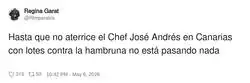 El Chef Jos&eacute; Andr&eacute;s es el nuevo indicador oficial de cat&aacute;strofe nacional