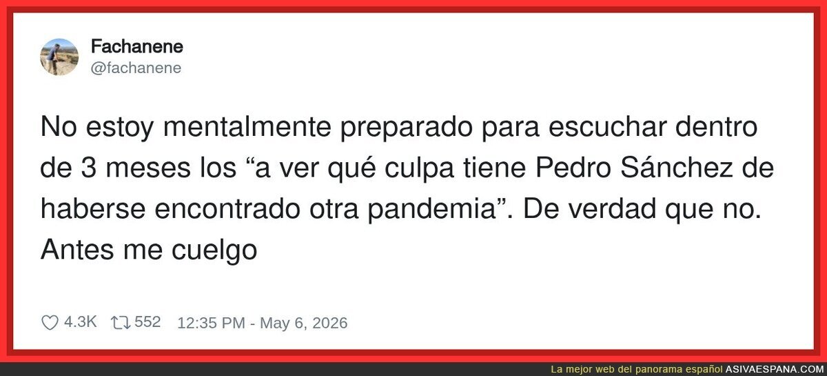 La profec&iacute;a que nadie pidi&oacute; pero que todos sabemos que se va a cumplir