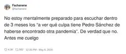 La profec&iacute;a que nadie pidi&oacute; pero que todos sabemos que se va a cumplir