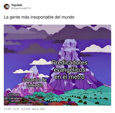 Y lo peor es que todos se creen los protagonistas de tu vida sin que nadie les haya dado el papel