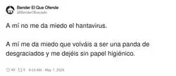 El hantavirus que tiemble, el verdadero enemigo somos nosotros mismos en el Mercadona