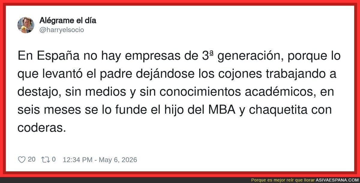 El MBA: t&iacute;tulo de 60.000&euro; para hundir en 6 meses lo que tard&oacute; una vida en construirse