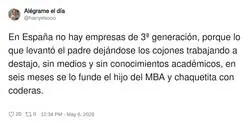 El MBA: t&iacute;tulo de 60.000&euro; para hundir en 6 meses lo que tard&oacute; una vida en construirse