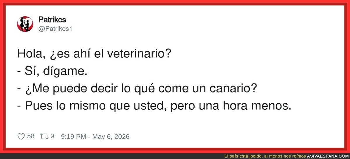 El veterinario con m&aacute;s mala leche de la historia y aun as&iacute; tiene raz&oacute;n