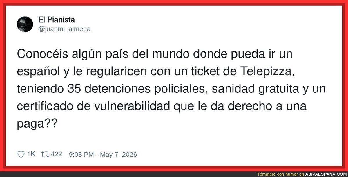 Espa&ntilde;a: donde hasta los delincuentes tienen m&aacute;s derechos que los currantes