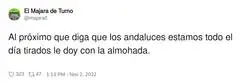 &iquest;Y lo del rebujito a las 11 de la ma&ntilde;ana?