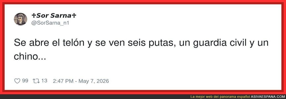 Esto me suena a chiste del PSOE
