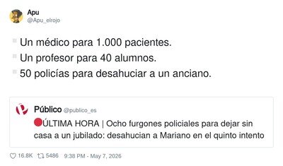Las prioridades de este pa&iacute;s son alucinantes