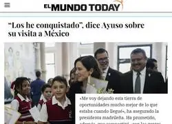 El Jalape&ntilde;o Tour de Ayuso conquista a los mejicanos