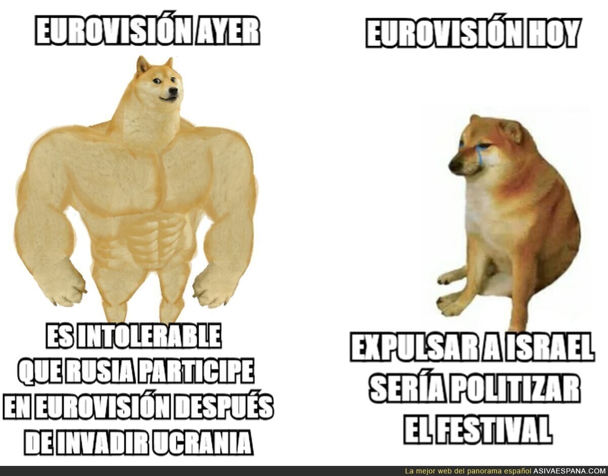 Las dos caras de Eurovisi&oacute;n