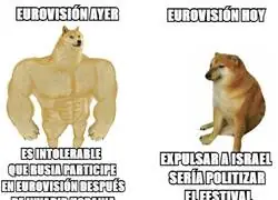 Las dos caras de Eurovisi&oacute;n
