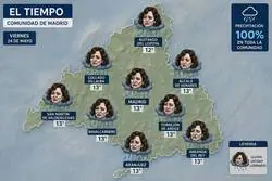 ALERTA ROJA EN MADRID | Posibles inundaciones por precipitaciones de lagrimas de Ayuso victimiz&aacute;ndose por su viaje a M&eacute;xico