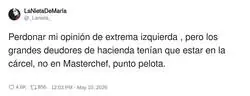 Perdona, tengo principios... pero solo cuando me conviene