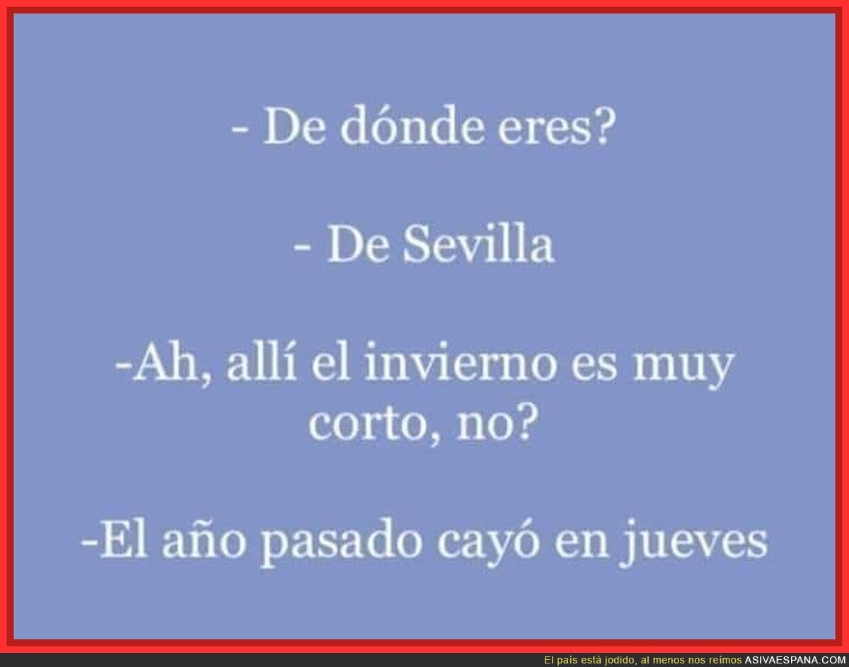 Sevilla y sus cuatro estaciones