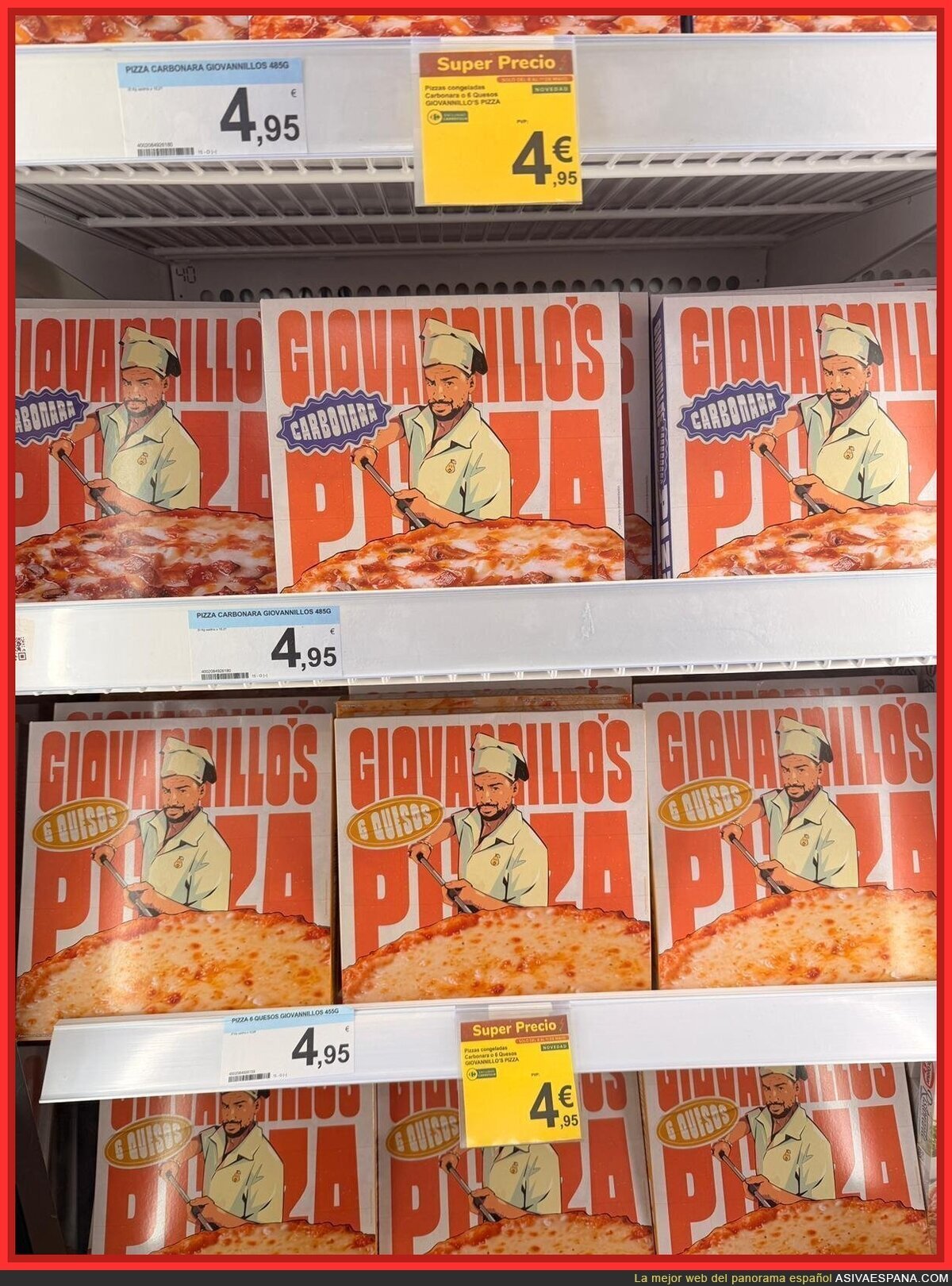 Poner una pizza precocinada de Illojuan a 5 eurazos y adem&aacute;s a&ntilde;adirle el t&iacute;tulo de "S&uacute;per Precio" me parece que es re&iacute;rse en la cara del consumidor
