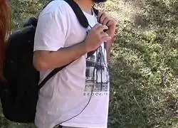 Mi hermano en Cristo se ha encontrado de repente con el depredador m&aacute;s peligroso de la jungla de asfalto y ha hecho lo &uacute;nico sensato: huir