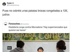 En muchos restaurantes te sirven comida del Mercadona al doble de precio